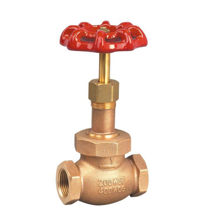 Bronze Globe Valve with Union Bonnet and BSPT Connection