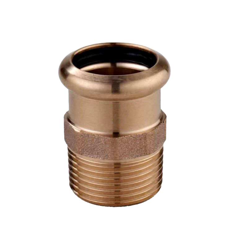 Bronze Press Male Adapter Press X MPT