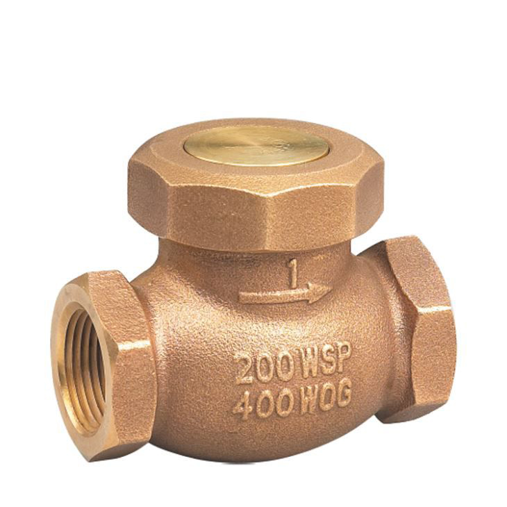 Bronze Spring Loaded Lift Check Valve -FNPT