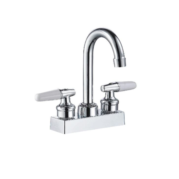 Classic Bathroom Basin Faucet Chrome Plated