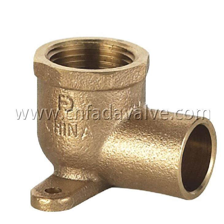 Drop Ear Bronze Elbow, 90°, C X FNPT