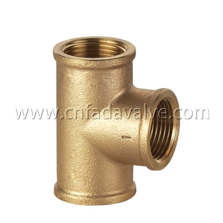 Threaded Cast Bronze Tee, NPT