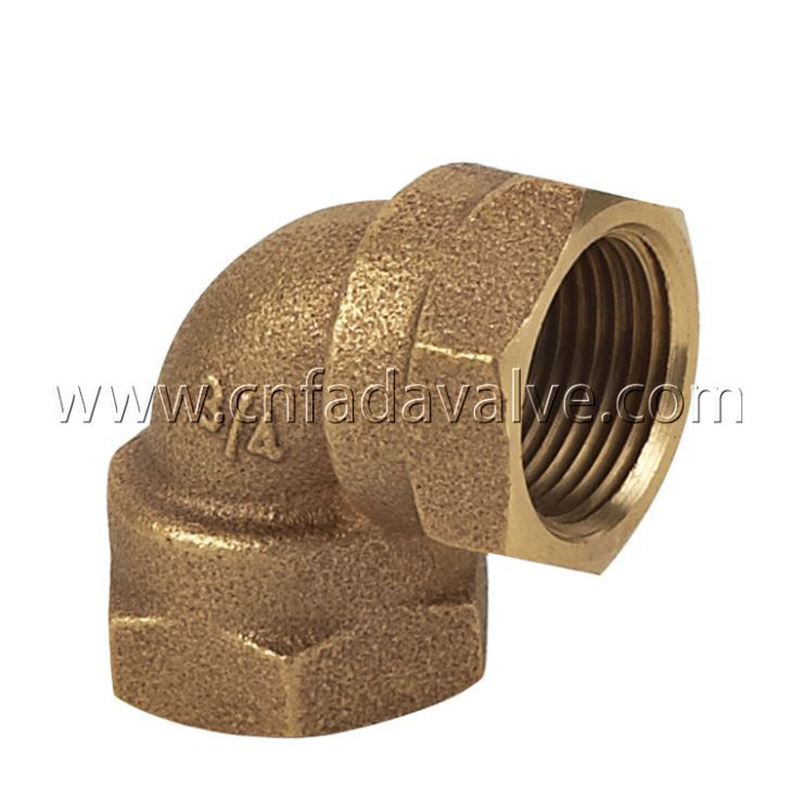 Threaded Hex Elbow, 90 Degree