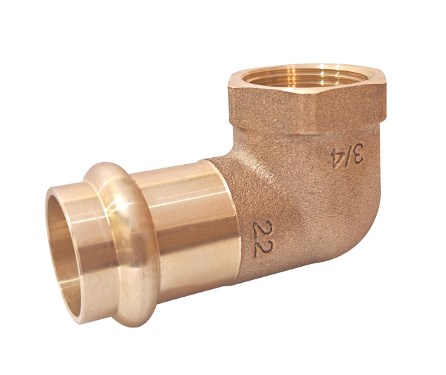 CC470K/CC499K Bronze Press  90°Elbow Press X FPT