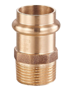 V-profile, Press Fittings/CC499K/CC470K Bronze, Male X Press